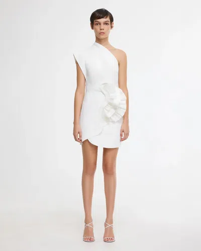 Acler Webster Mini Dress In White