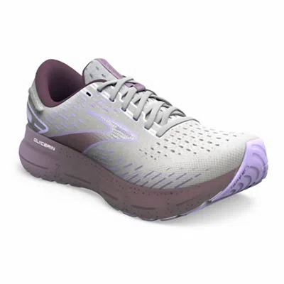 Brooks Women's Glycerin 20 Running Shoe In White Orchid/lavender In Multi