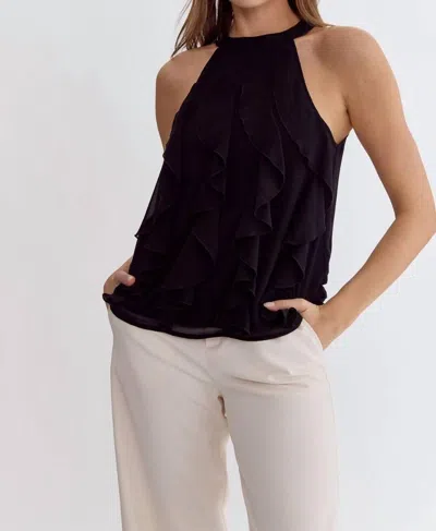 Entro On Your Way Top In Black