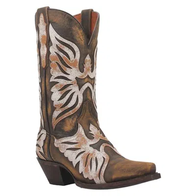 Dan Post Women's Leather Western Cowboy Boots In Brown