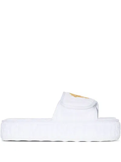 Versace Sandals In White