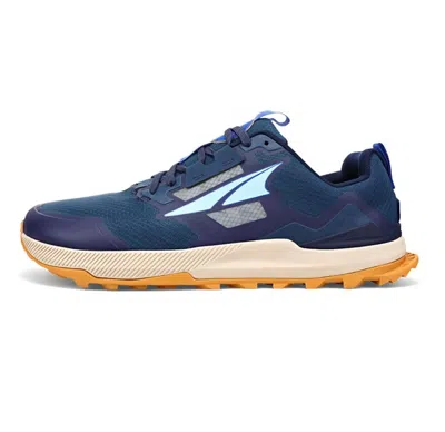 Altra Men's Lone Peak 7 Running Shoes - Medium Width In Navy In Blue