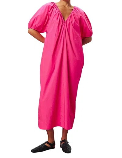 Mara Hoffman Alora Dress In Hot Pink