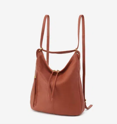 Hobo Women's Merrin Convertible Backpack/shoulder Bag In Cognac Soft Leather In Multi