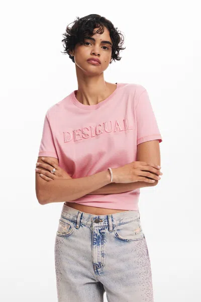 Desigual T-shirt In Red