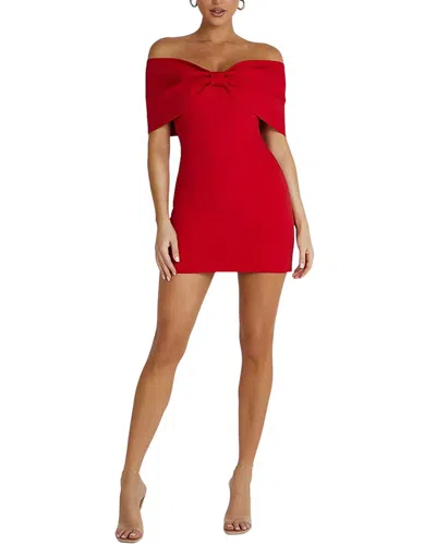 Linda Charm Mini Dress In Red