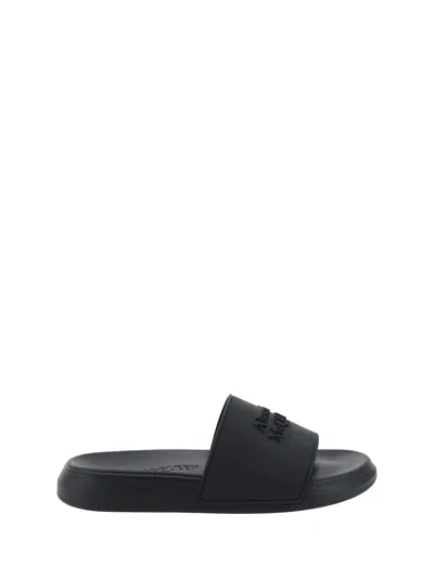 Alexander Mcqueen Sandal Shoes In Black