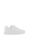 Valentino Garavani One Stud Xl Nappa Leather Low-top Sneaker In White