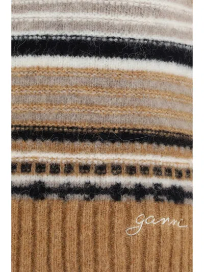 Ganni Soft Wool Stripe Vest