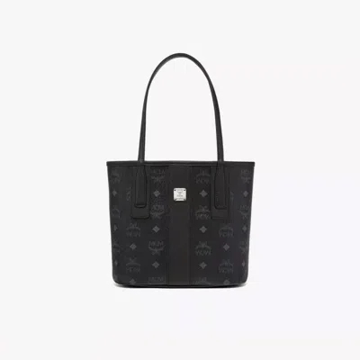 Mcm Mini Liz Reversible Tote Bag In Black