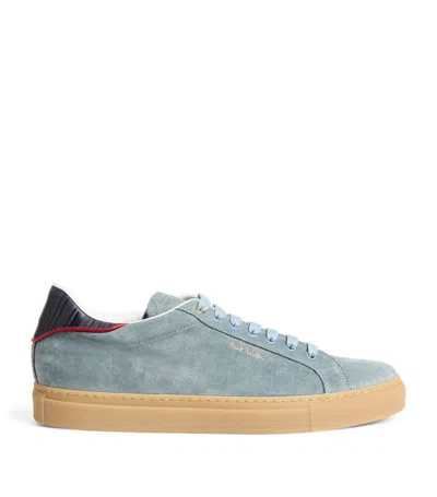 Paul Smith Suede Low-top Sneakers In Blue