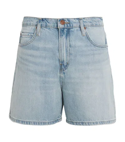 Frame The Easy Denim Shorts In Blue