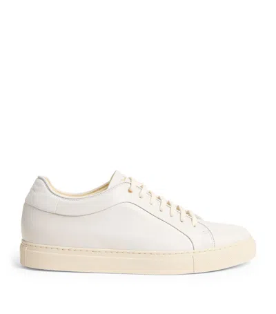 Paul Smith Leather Basso Sneakers In White