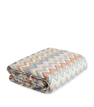 Missoni Andres Quilted Bedspread (260cm X 270cm) In Multi