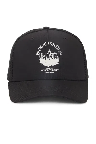Honor The Gift Tradition Trucker Cap In Black