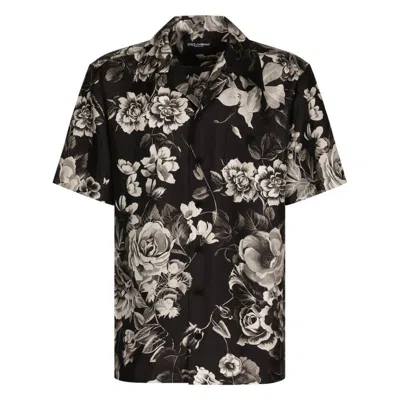 Dolce & Gabbana Shirts In Black/neutrals