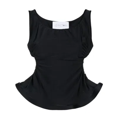 Ester Manas Cut-out Sleeveless Top In Black