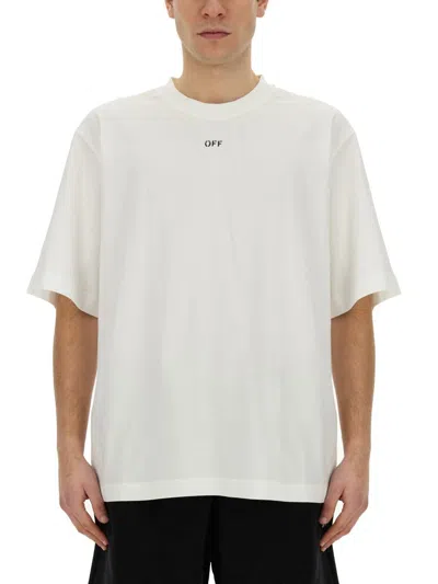 Off-white T-shirt With Logo