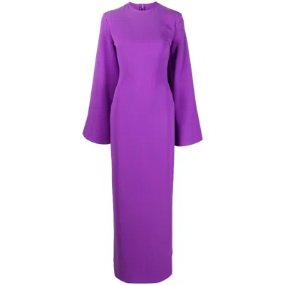 Solace London Dresses In Purple