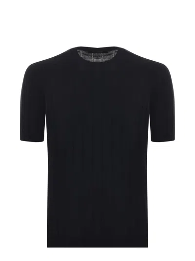 Tagliatore T-shirts And Polos Black