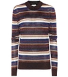 SAINT LAURENT STRIPED SWEATER,P00271861