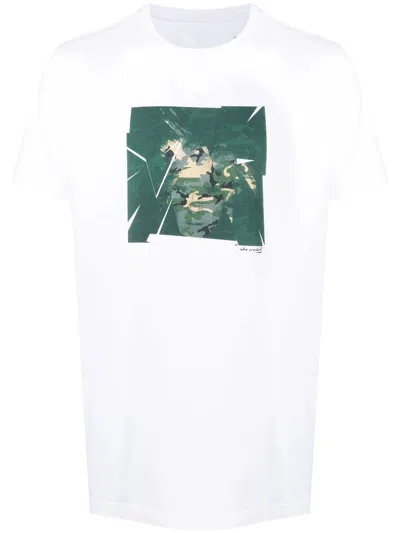 Maharishi Cubist Warhol Fright Wig T-shirt In White