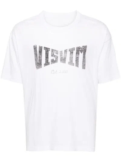 Visvim Heritage Cotton Jersey T-shirt In White