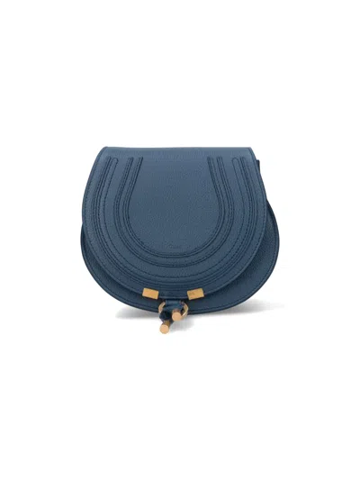 Chloé Small Crossbody Bag "marcie" In Blue