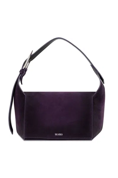 Attico The  7/7 Small Shoulder Bag In Purple