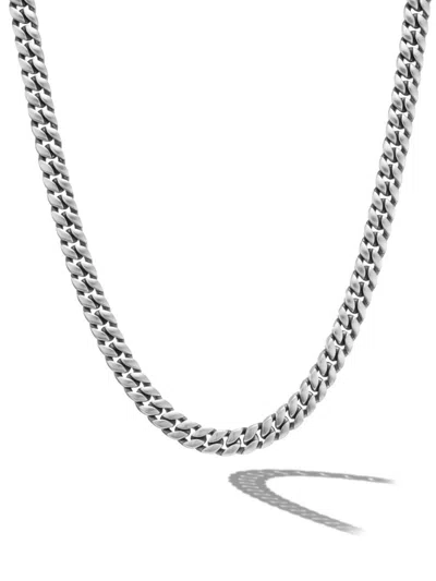 David Yurman Men's Curb Chain Necklace In Sterling Silver, 6mm