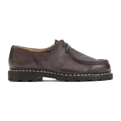 Paraboot Michael Derby Shoes In Brown