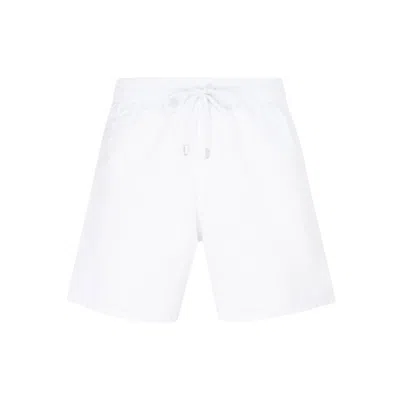 Vilebrequin Moorea Swim Shorts In White