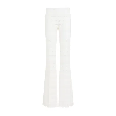 Ermanno Scervino White Polyester Pants For Women