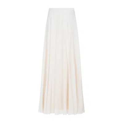 Polo Ralph Lauren Ivory Maguire Maxi Full Skirt In White