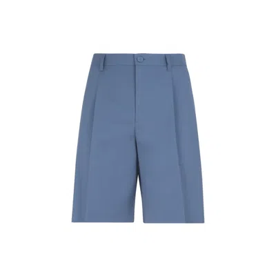 Dior Classic Blue Chino Shorts For Men