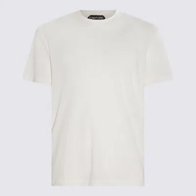 Tom Ford White Cotton Blend T-shirt