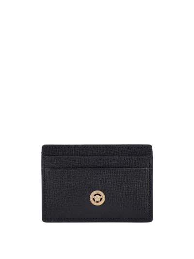 Versace Card Holder In Blue
