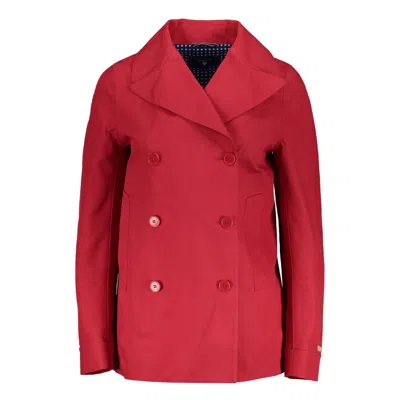 Gant Red Cotton Jackets & Coat