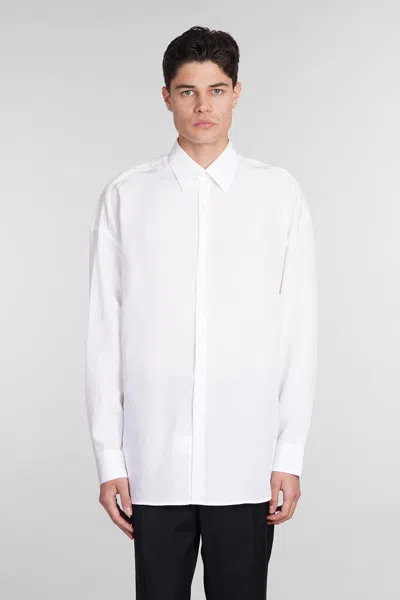 Costumein Valentino Linen Shirt In Weiss