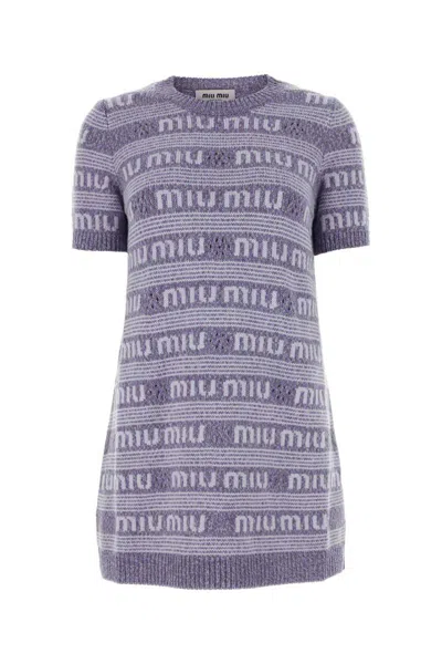 Miu Miu Dress In Printed