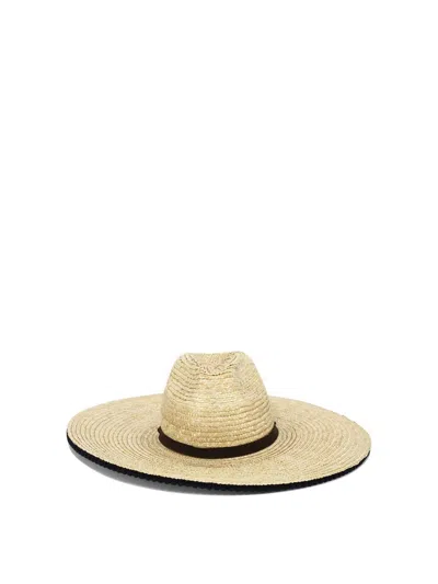 Montegallo Straw Sombrero In Neutral