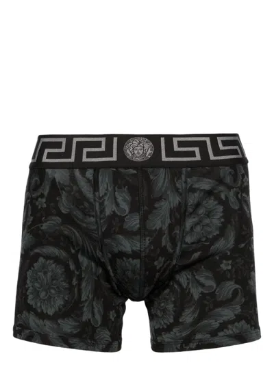 Versace Underwear In Black/grey