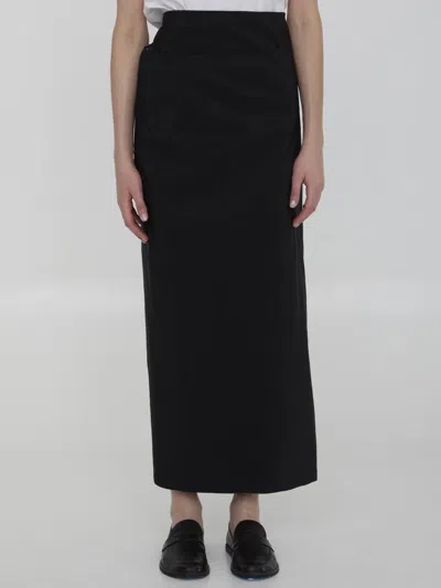 The Row Voice Skirt In Black