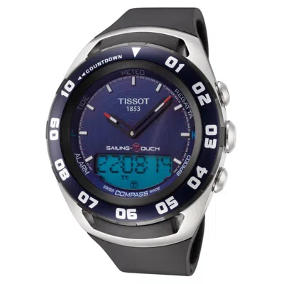 Tissot Men's Sailing Touch 45mm Quartz Watch In Blue