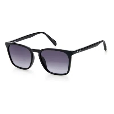 Fossil Men's 55mm Black Sunglasses