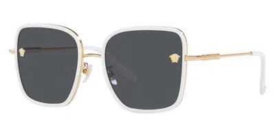 Versace Women's 57mm White Sunglasses