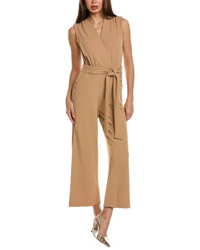 Sharagano Jumpsuit In Brown