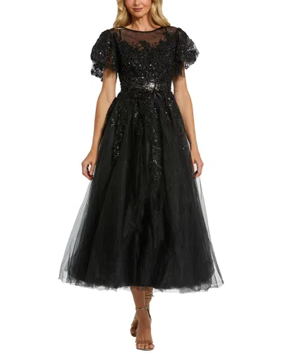 Mac Duggal Embellished Cocktail Dress In Black