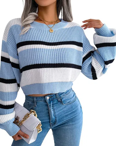 Lily Kim Sweater In Blue