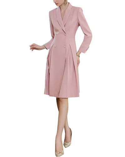 Anette Midi Dress In Pink